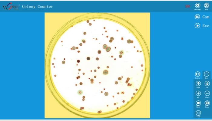 WSeen’s HiCC-B2 automatic colony counter